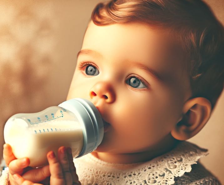 allattamento con il latte artificiale