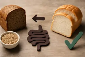Pane integrale vs pane bianco: quale scegliere per la salute intestinale