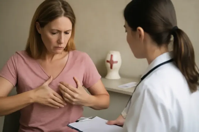 Quali sono i sintomi iniziali del tumore al seno? Il controllo da fare regolarmente per giocare d’anticipo